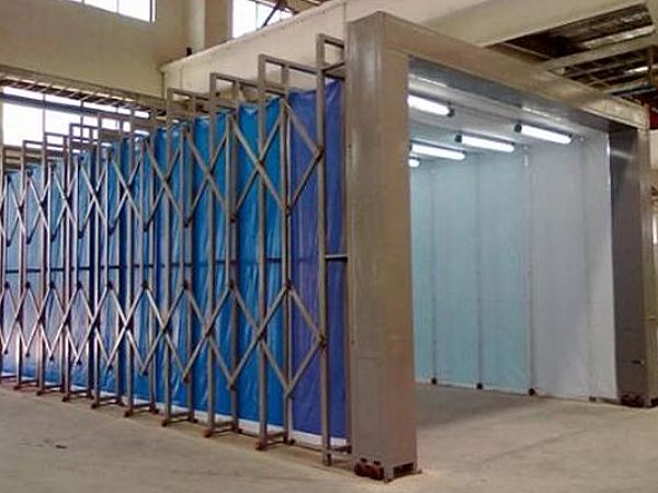 日常使用移動伸縮式噴漆房期間要注意哪些事項